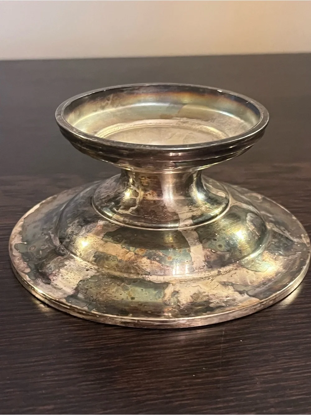 Vintage International Silver Soldered Commodore Perry Hotel Toledo Compote Dish